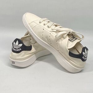 Balenciaga X Adidas Stan Smith Leather Sneakers size 37